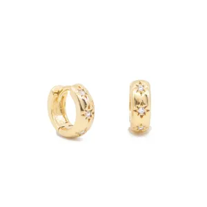 Stargazer Earrings in Gold