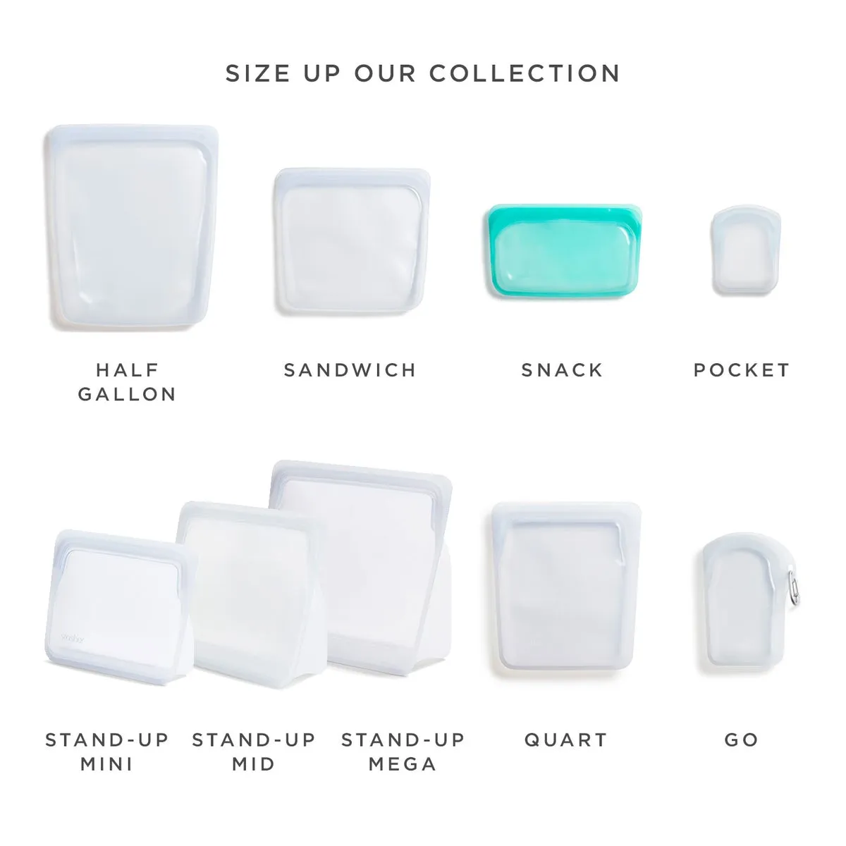 Stasher Bags Reusable Silicone Snack Bag