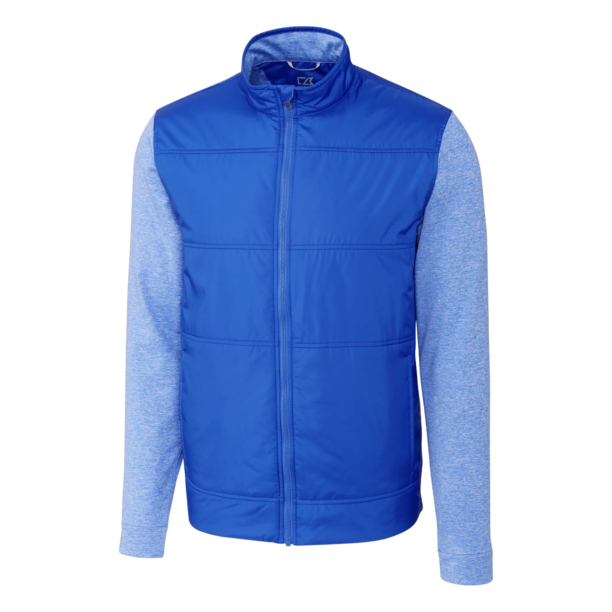 Stealth Hybrid Quilted Mens Full Zip Windbreaker Jacket