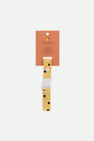 Sticky Lemon chest strap | freckles retro yellow