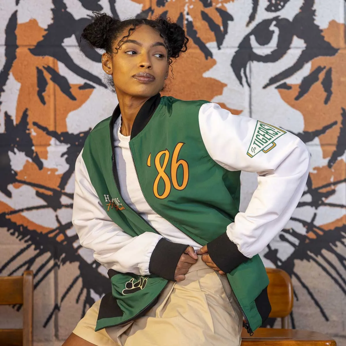 Stranger Things "Class of '86" – Reversible Bomber Jacket