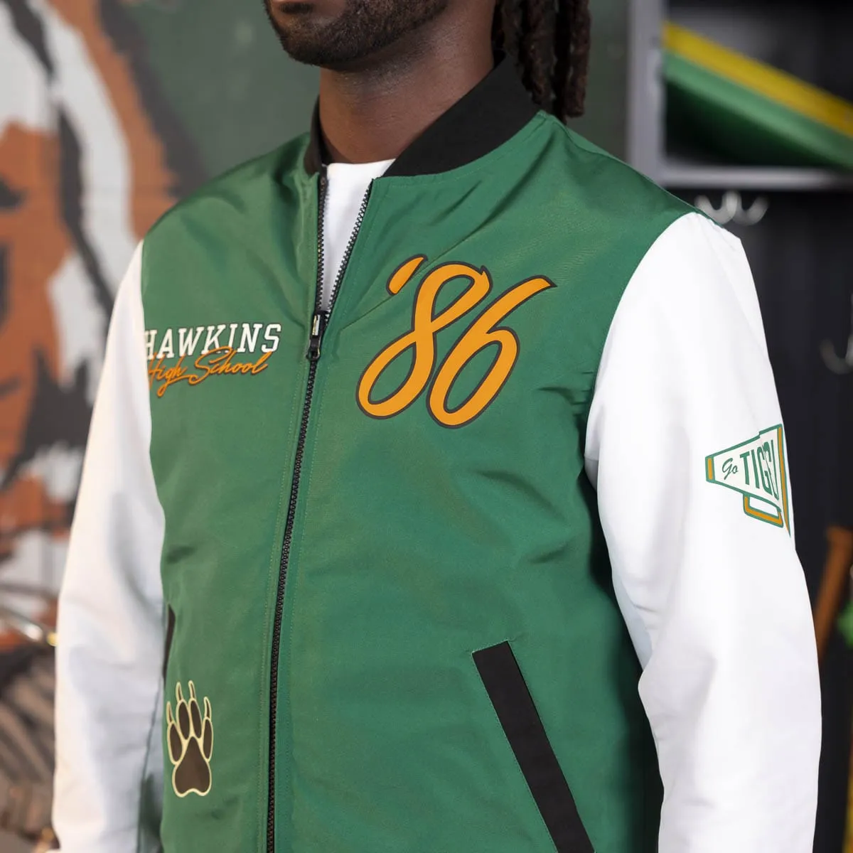 Stranger Things "Class of '86" – Reversible Bomber Jacket