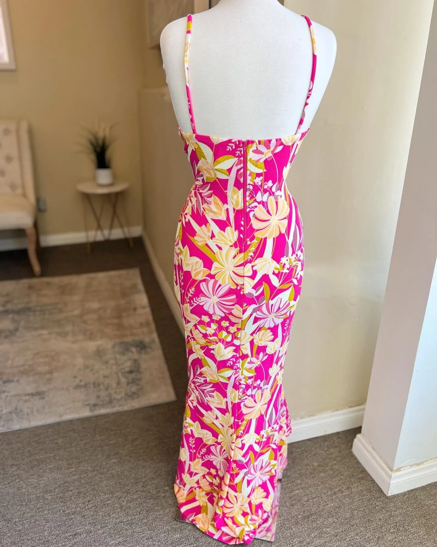 Strap Shoulder Mermaid Dress