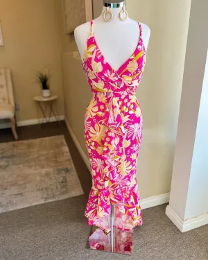 Strap Shoulder Mermaid Dress