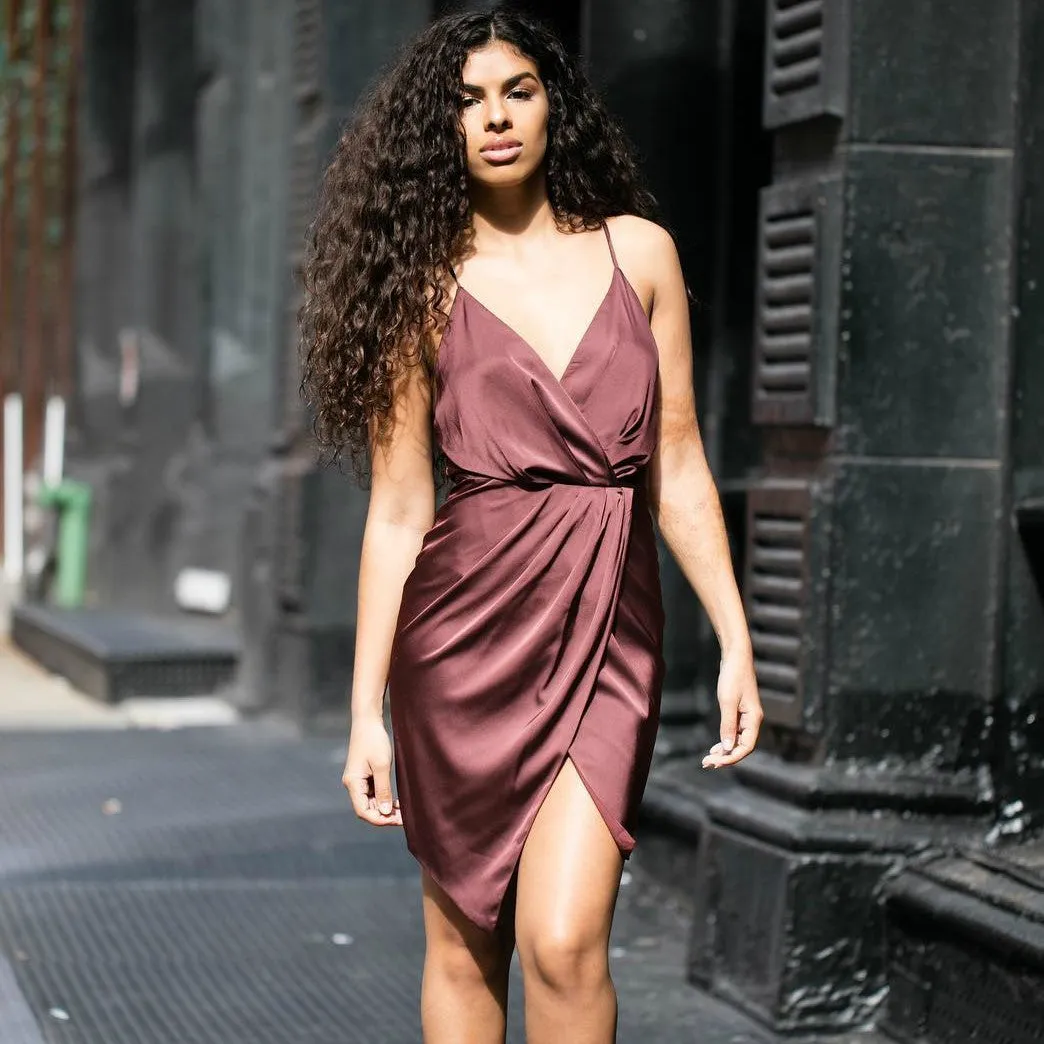 Strappy Sleeveless Backless Mini Bodycon Dress