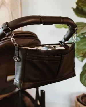Stroller Organiser/Pram Caddy - Black