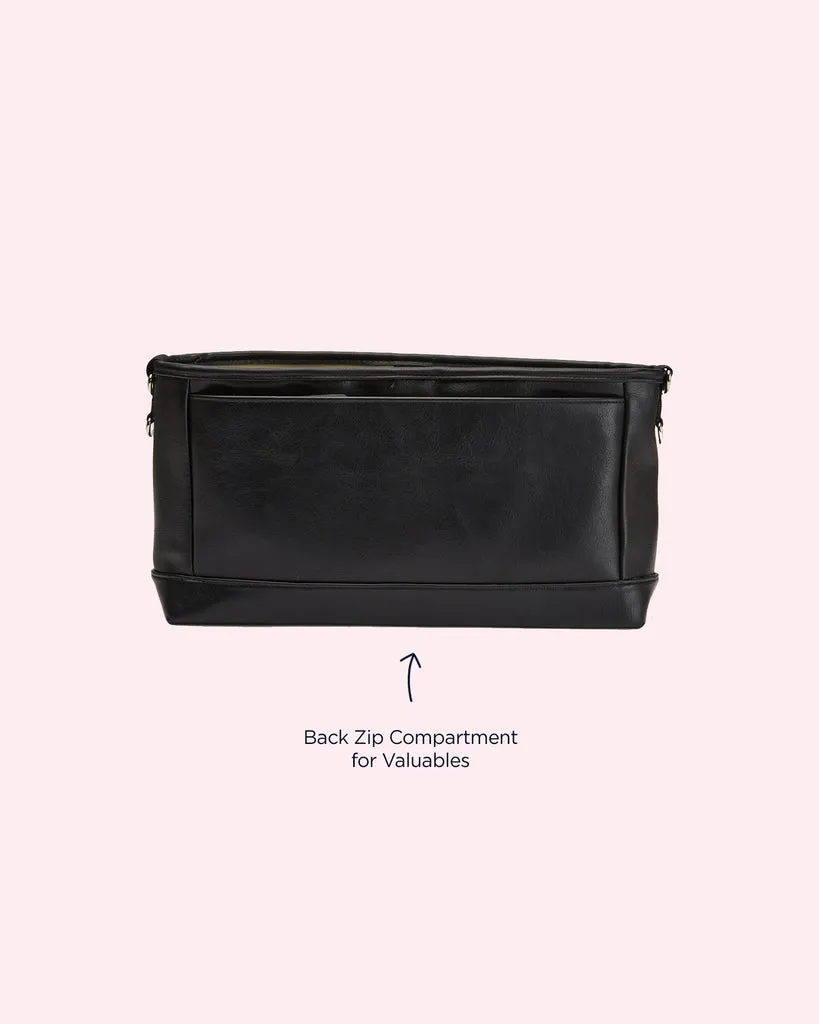 Stroller Organiser/Pram Caddy - Black