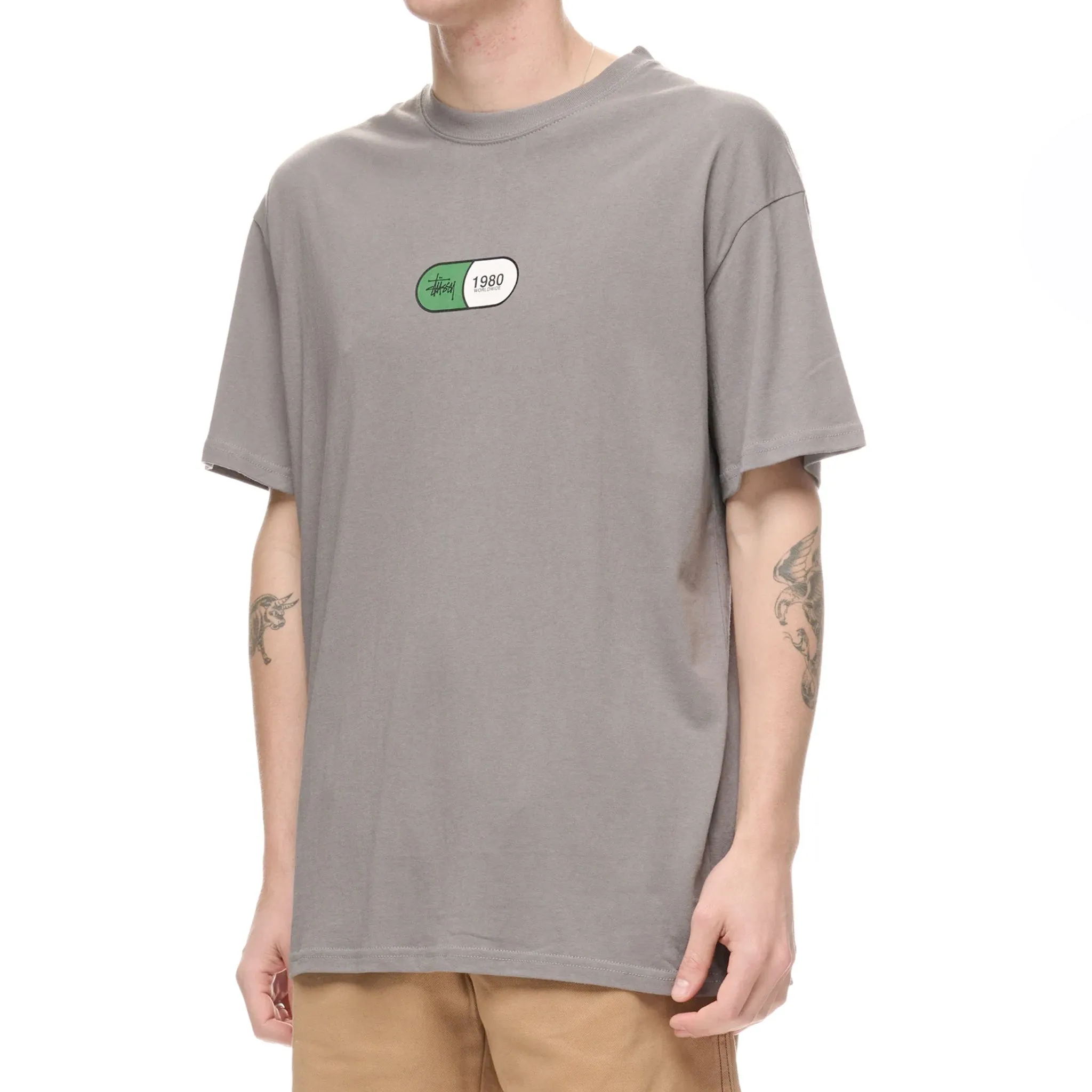 Stussy Capsule Tee Grey Sale
