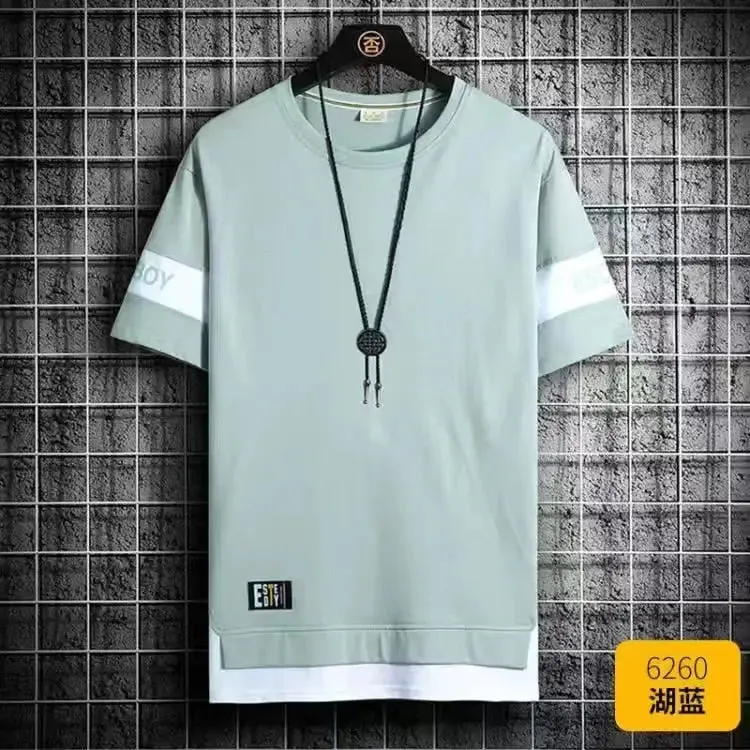 Summer Short Sleeve Print T Shirts For Men