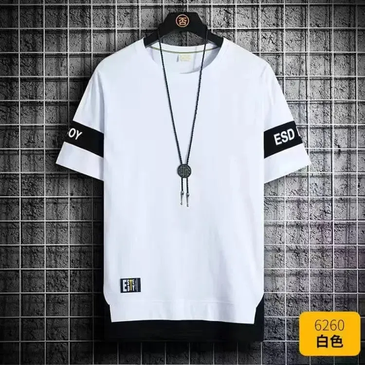 Summer Short Sleeve Print T Shirts For Men