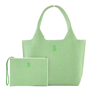 Sutton City Tote - Parakeet Green Diamond - Large