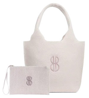 Sutton City Tote - Petal Pink Diamond Monogram - Medium