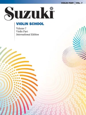 Suzuki Violin School Volume 7, Violin Part
