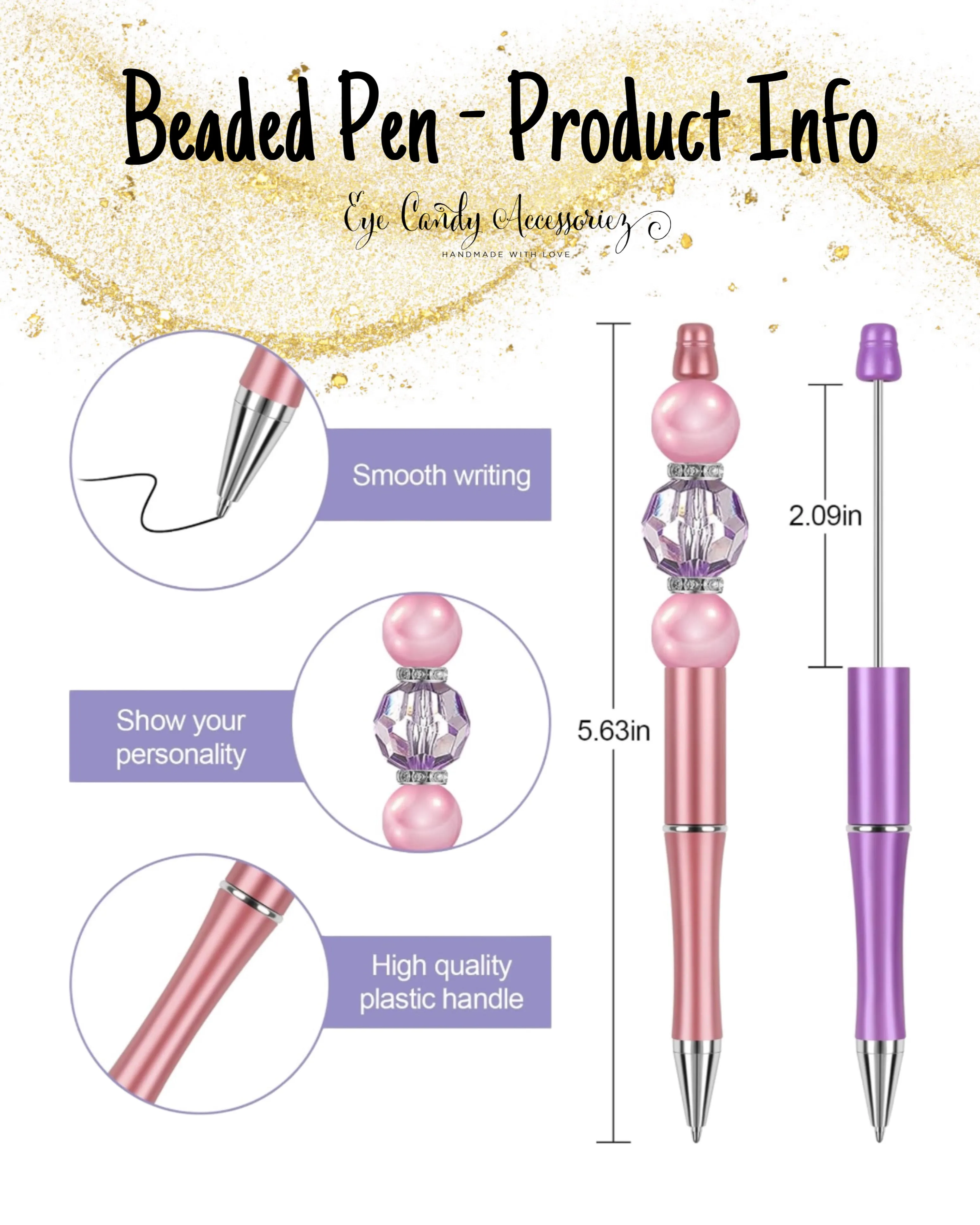 Teacher Beaded Pens