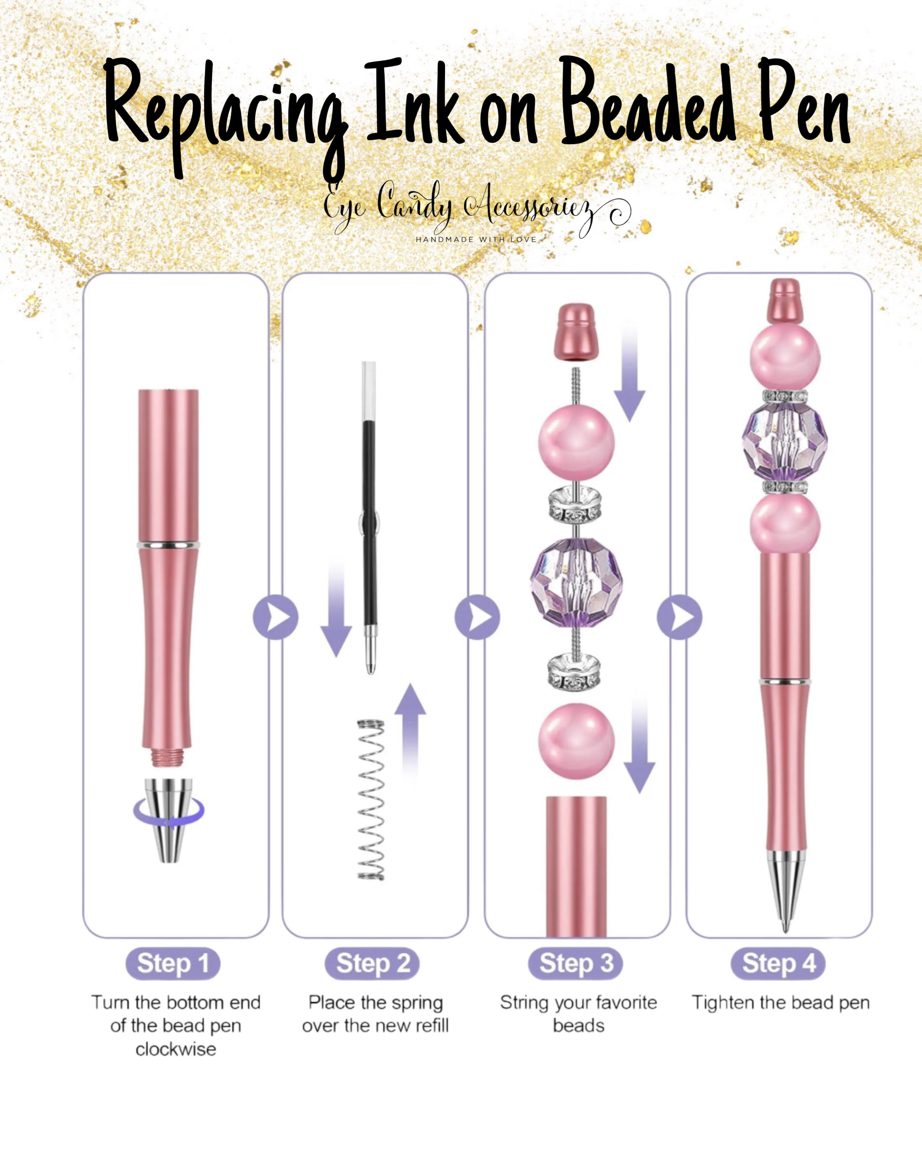 Teacher Beaded Pens