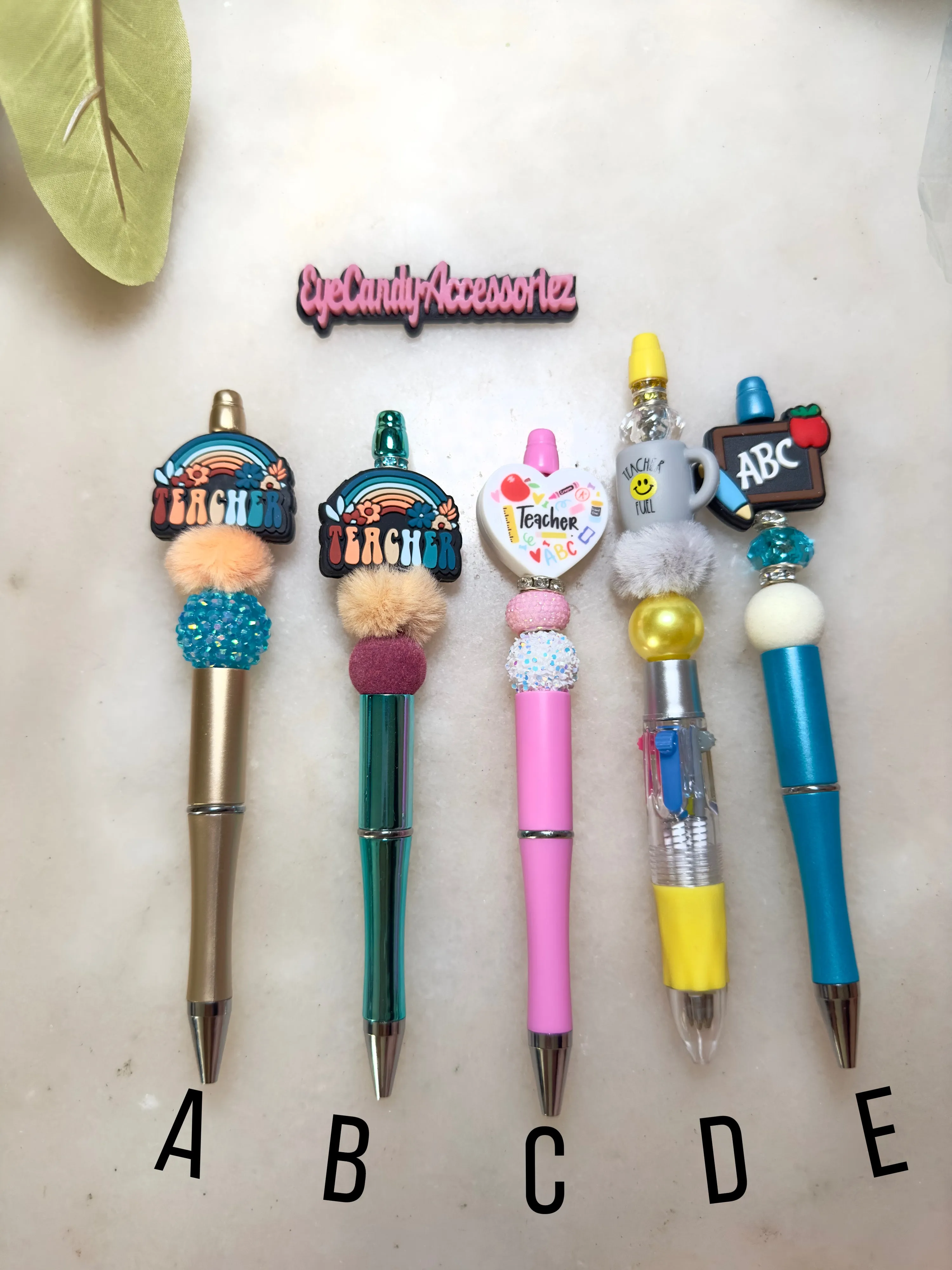 Teacher Beaded Pens