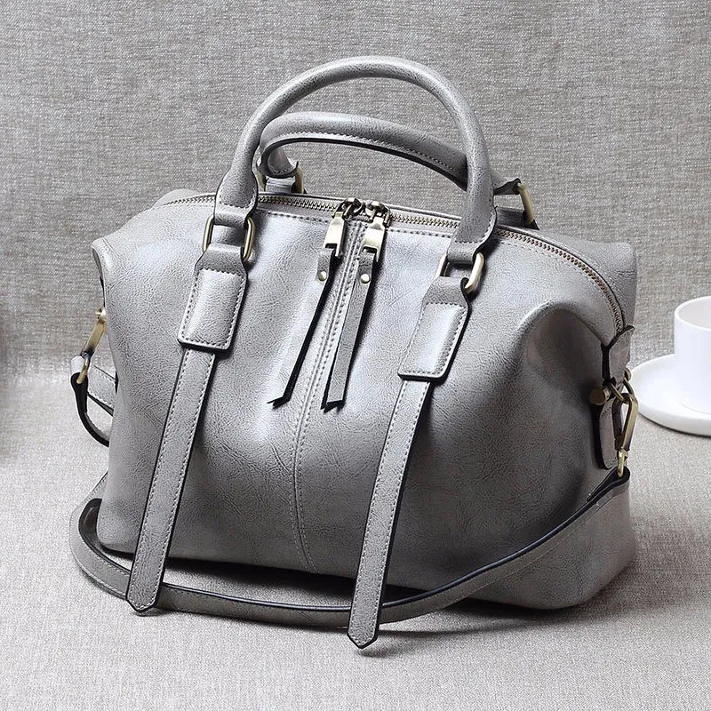 The Elegance Genuine Leather Handbag