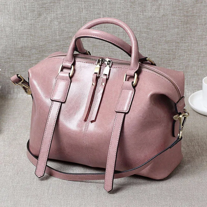 The Elegance Genuine Leather Handbag