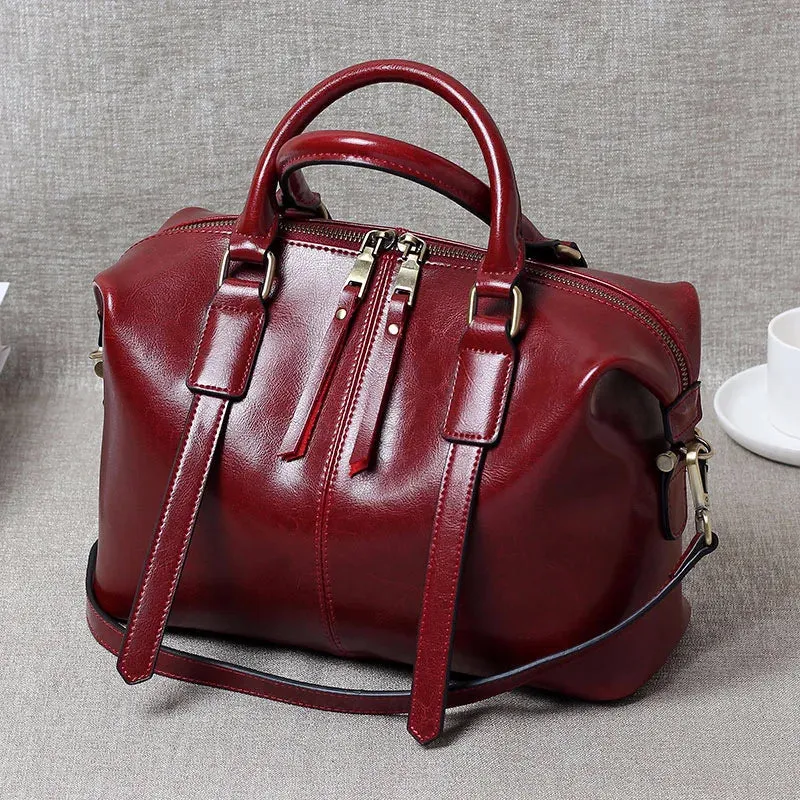 The Elegance Genuine Leather Handbag