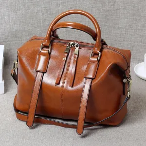 The Elegance Genuine Leather Handbag