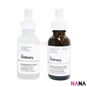 The Ordinary Best Sellers Combo Set - Niacinamide 10%   Zinc 1% 30ml   Caffeine Solution 5%   EGCG 30ml