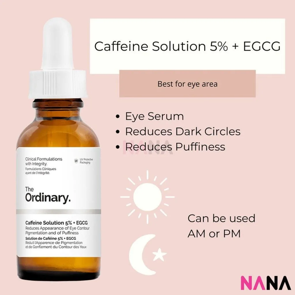 The Ordinary Best Sellers Combo Set - Niacinamide 10%   Zinc 1% 30ml   Caffeine Solution 5%   EGCG 30ml