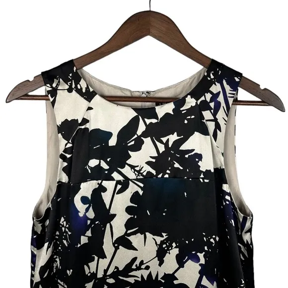 Theory Cannelia Sleeveless Dress Floral Size 2