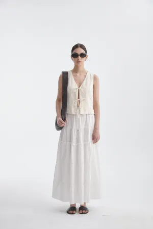 Tiered Maxi Skirt