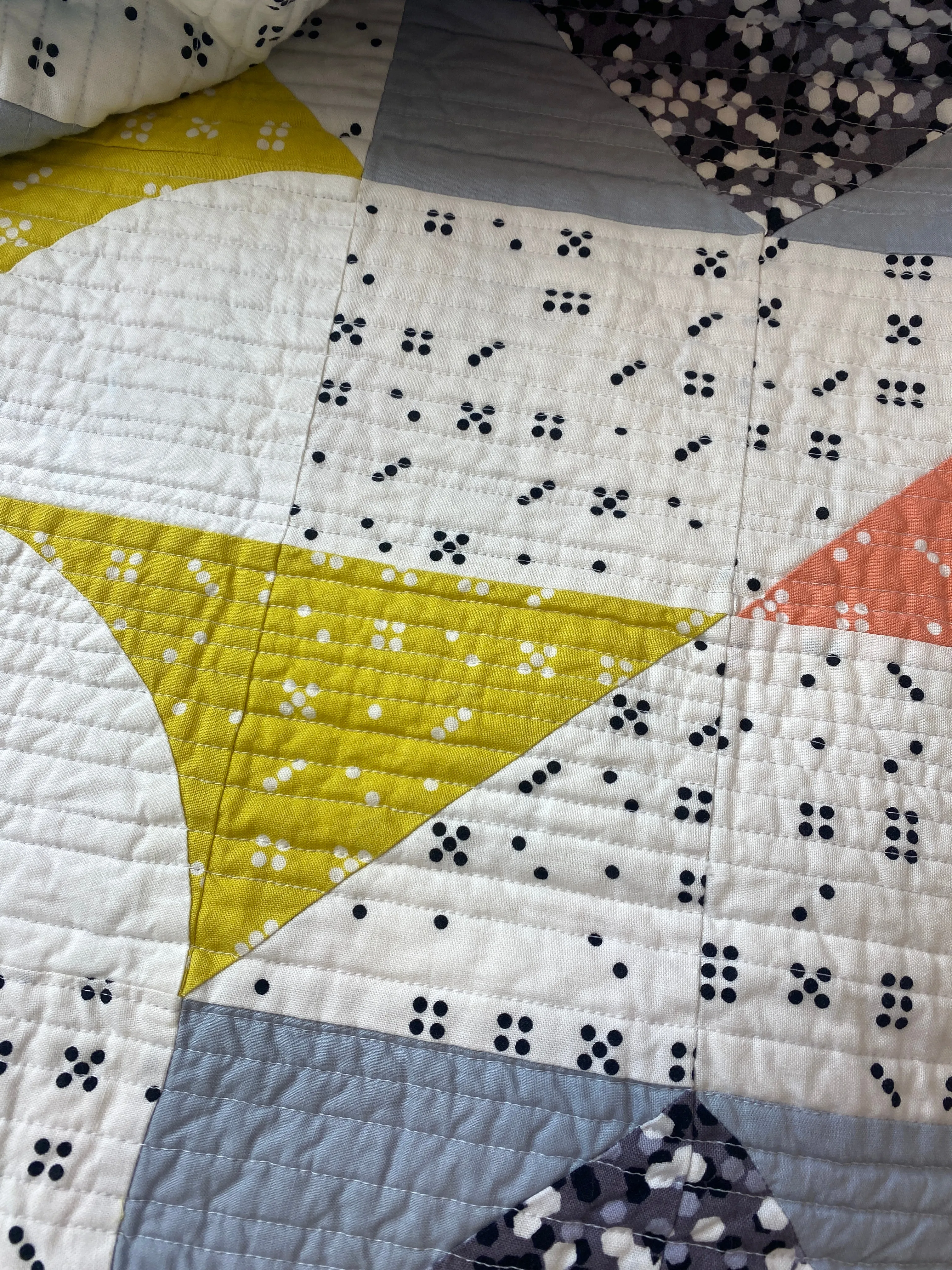 Tilt-a-Whirl {Handmade Quilt by Amy Ellis}