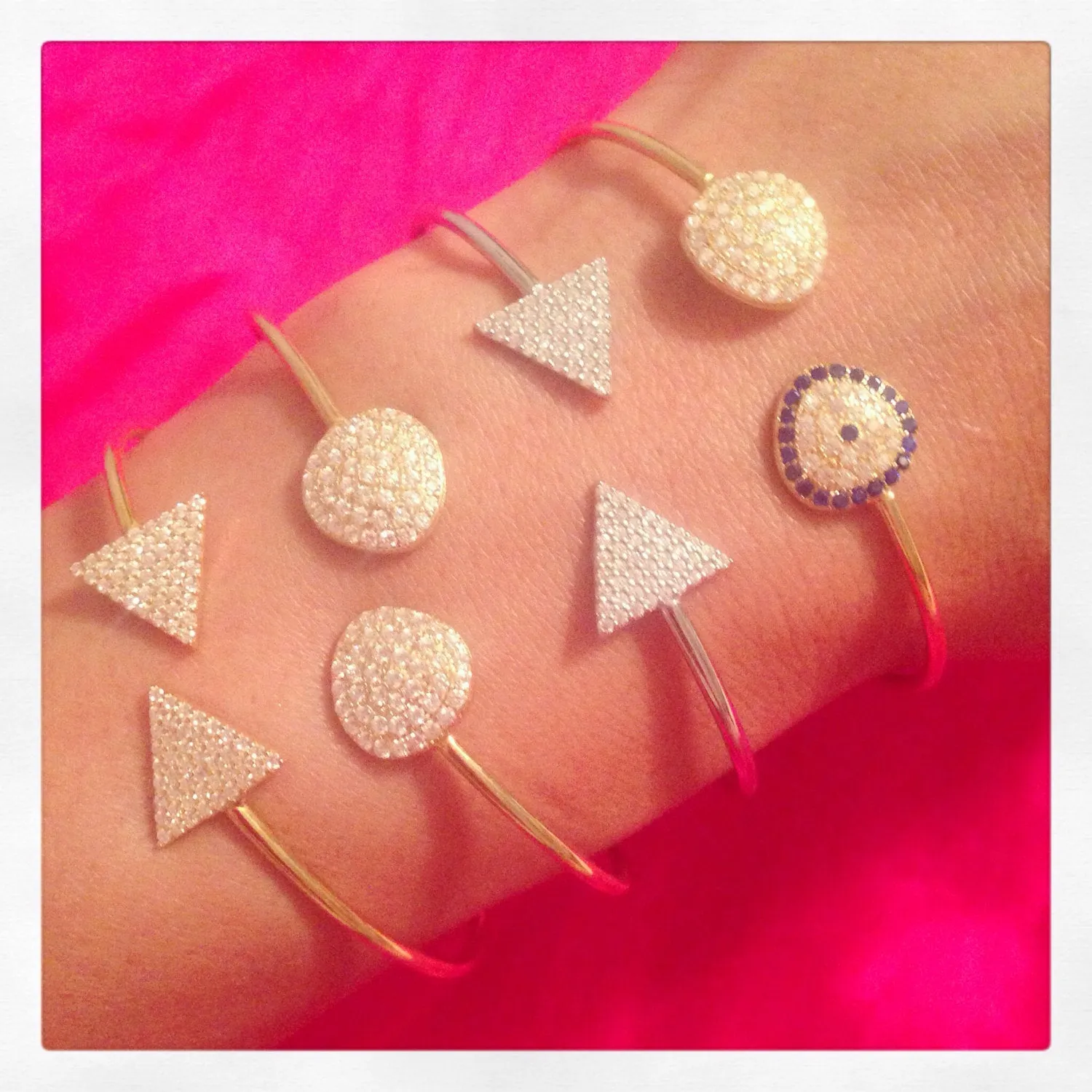 Triangle Arrow Bangle
