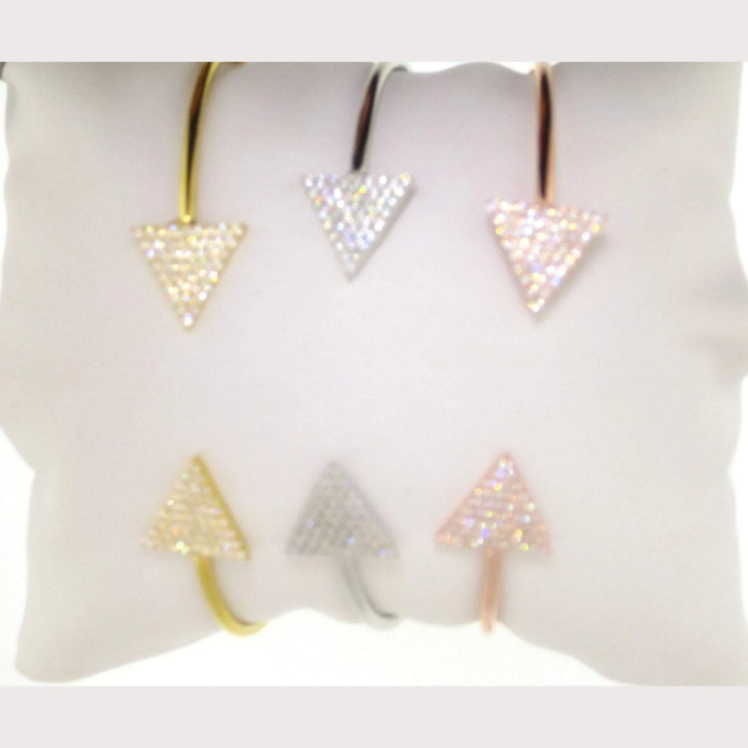 Triangle Arrow Bangle