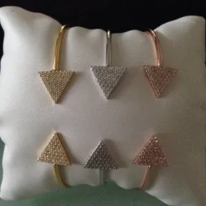 Triangle Arrow Bangle