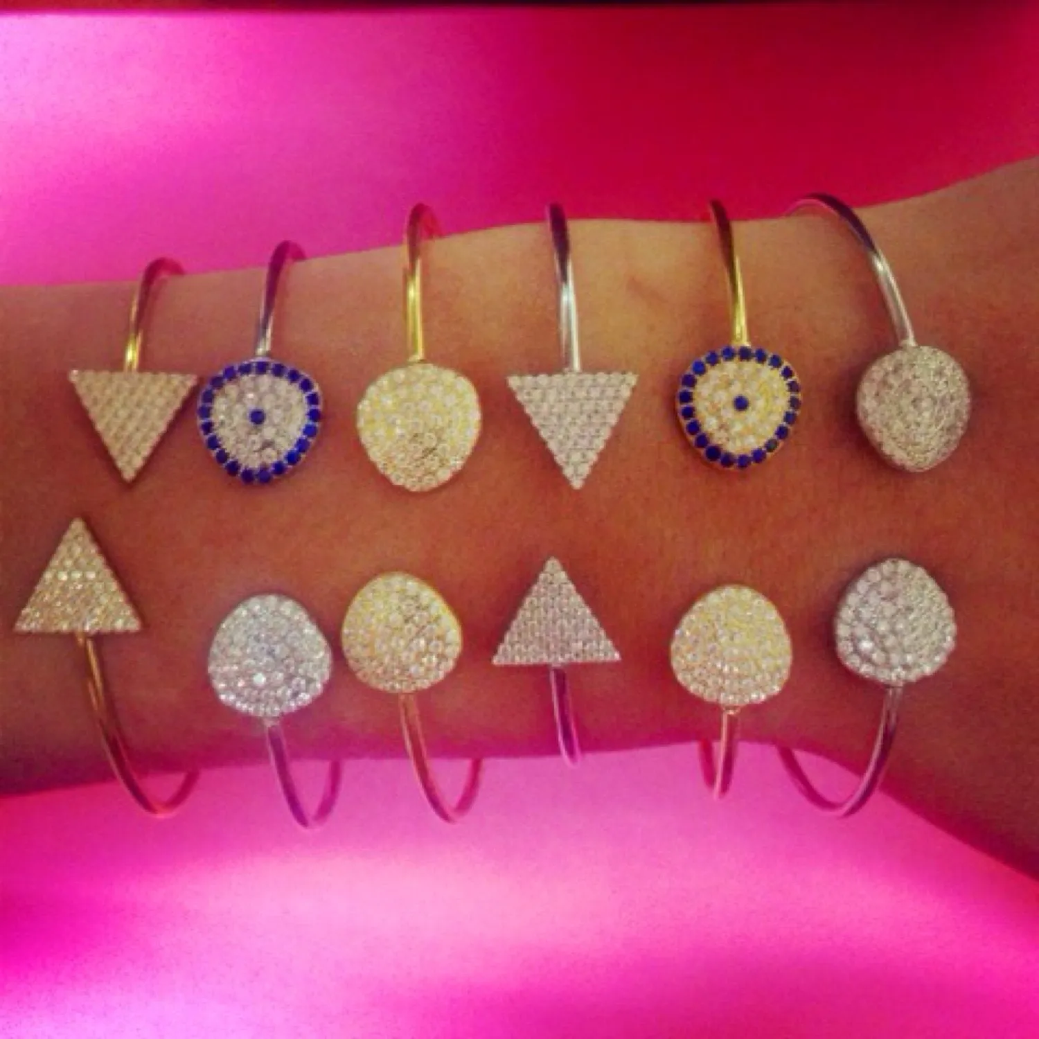 Triangle Arrow Bangle