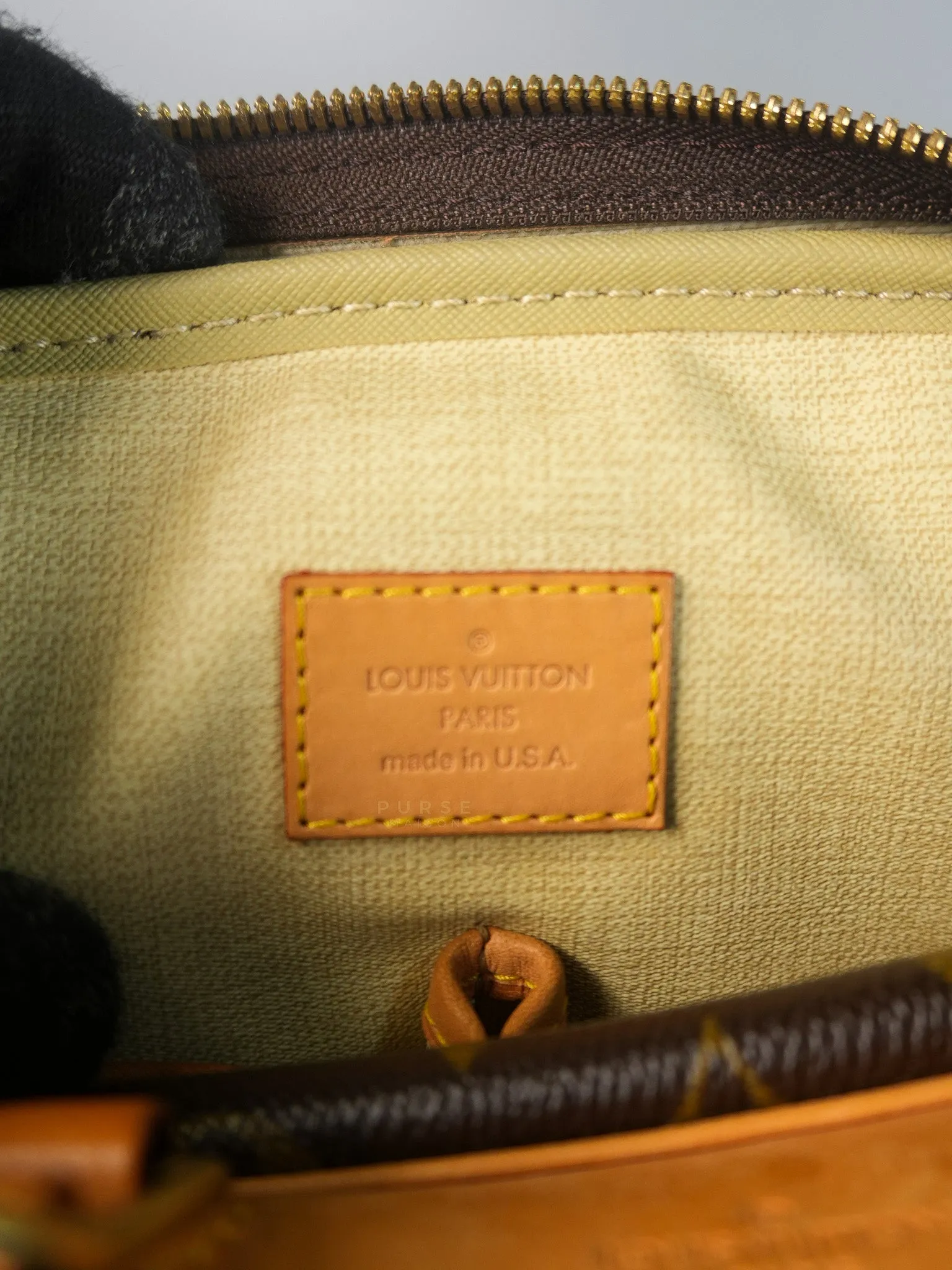Trouville Monogram Canvas Top Handle (Date Code: SD1014)