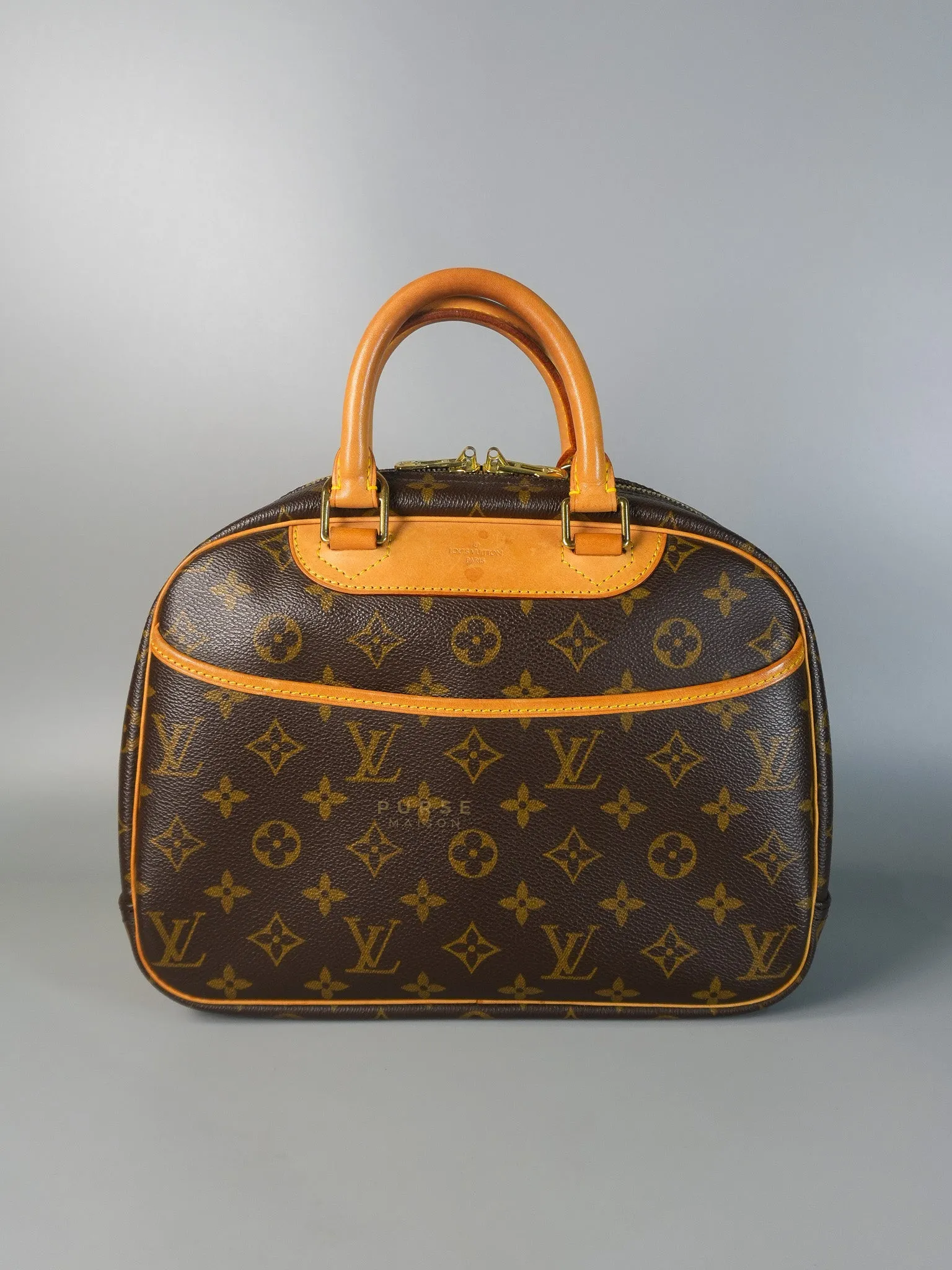 Trouville Monogram Canvas Top Handle (Date Code: SD1014)