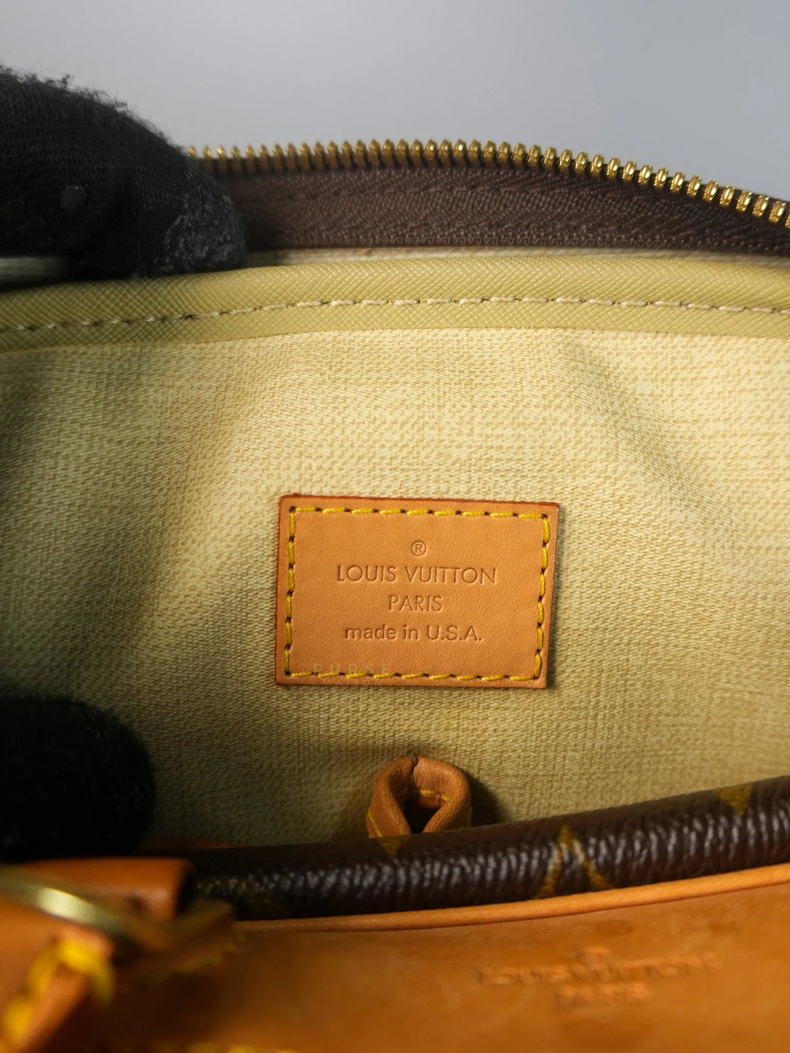 Trouville Monogram Canvas Top Handle (Date Code: SD1014)