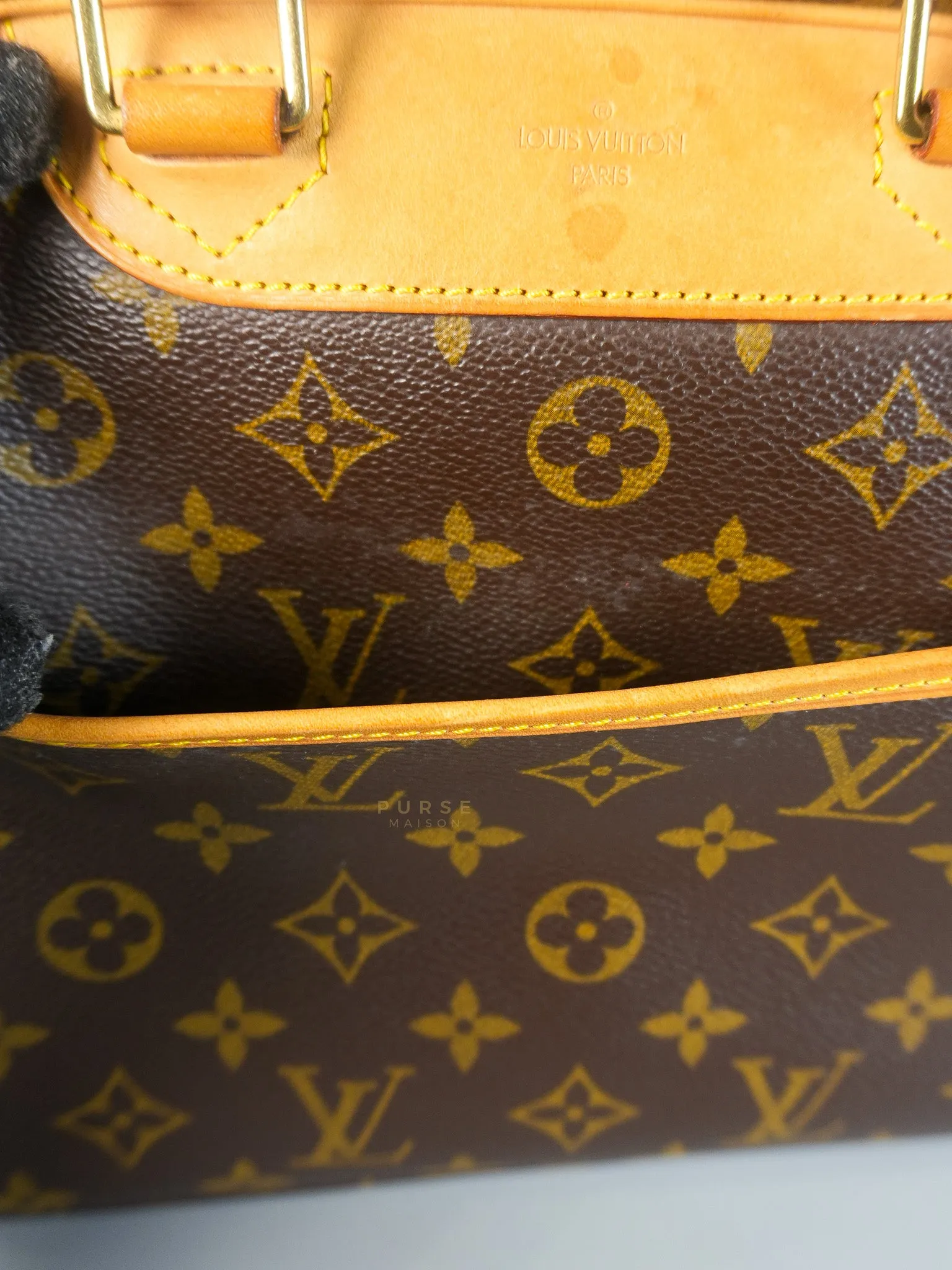 Trouville Monogram Canvas Top Handle (Date Code: SD1014)