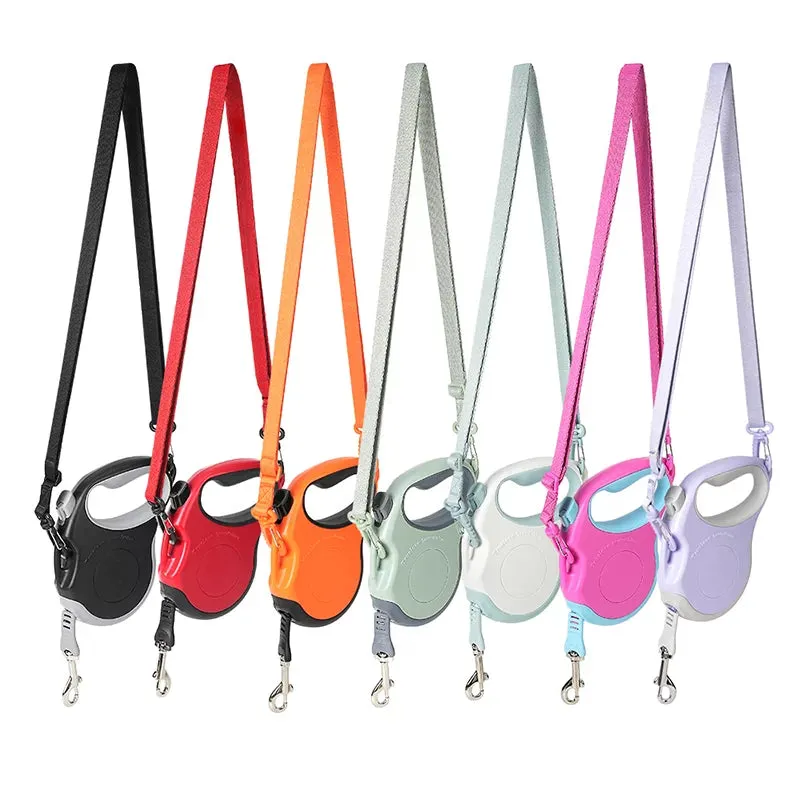 True Love Retractable Dog Leash TLL5001 - Suitable for Medium and Small Dogs -  White/Sprout Green