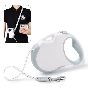 True Love Retractable Dog Leash TLL5001 - Suitable for Medium and Small Dogs -  White/Sprout Green