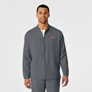 UMSL W123 Men's Zip Front Warm Up Jacket With Logo
