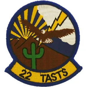 US Military USAF 22nd TASTS Patch