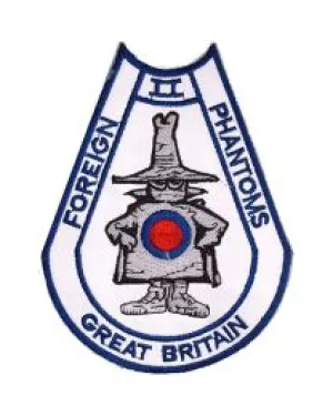 US Military USAF Great Britain Foreign Phantoms II Patch