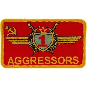 US Military USAF Russia Aggressors Patch