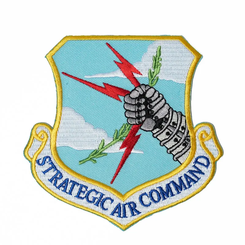 US Military USAF Strategic Air Command Iron On Patch