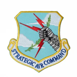 US Military USAF Strategic Air Command Iron On Patch