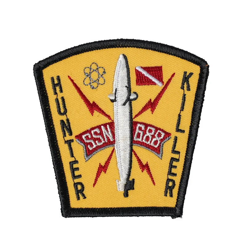 US Military USN USS Los Angeles Iron On Patch