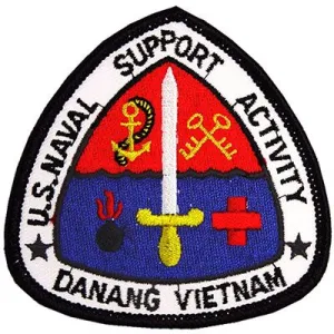 US Military USN Vietnam Support Activity Patch