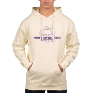 USCAPE Northwestern University Old School Hoodie, Bone