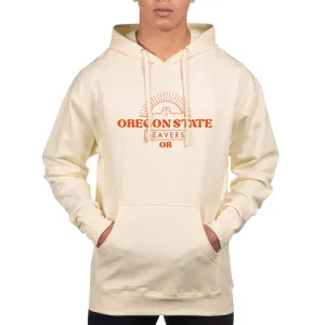 USCAPE Oregon State University Old School Hoodie, Bone