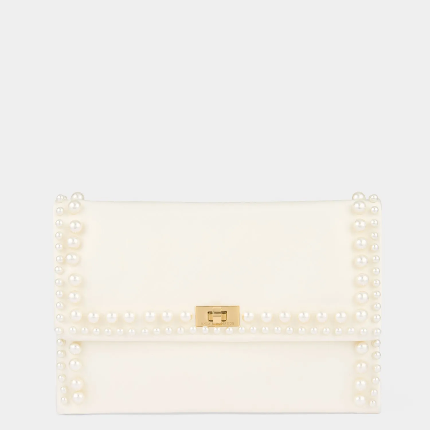 Valorie Pearl Bead Clutch